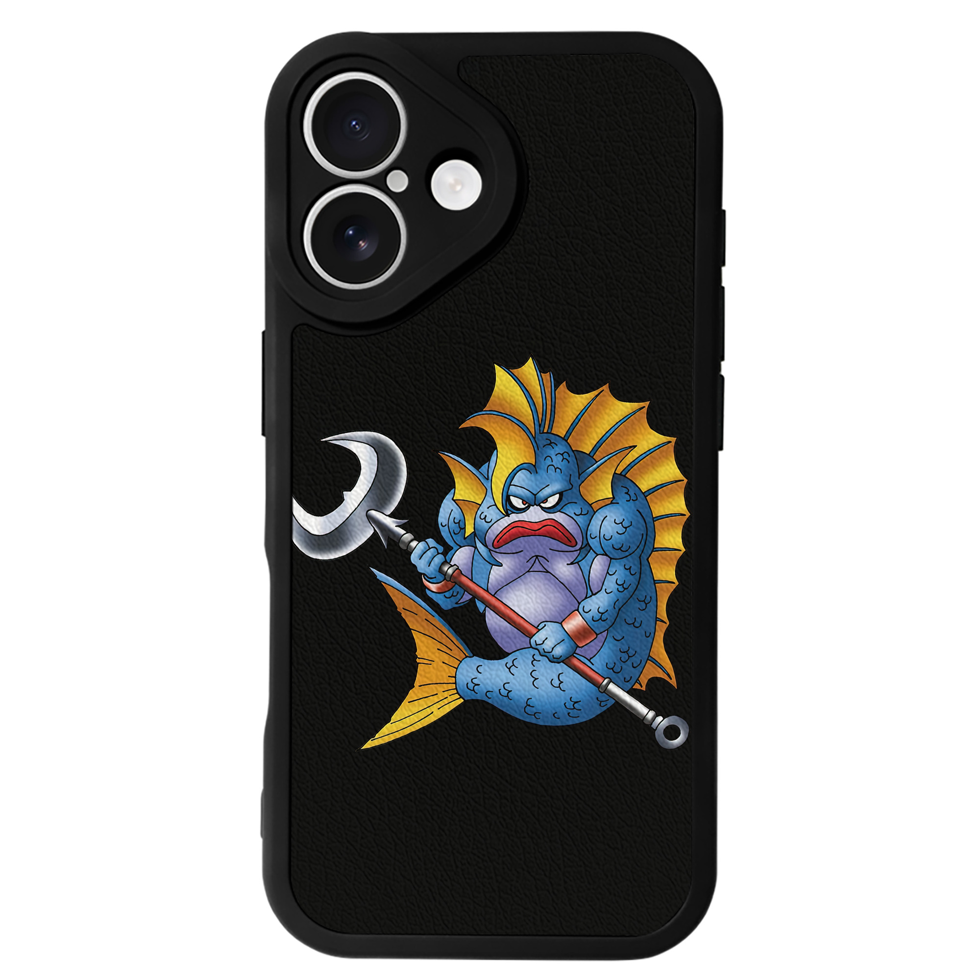 （画像用） ドラゴンクエスト Doragon Kuesuto Dragon Quest 【iPhone 16シリーズ対応】シリコンスマホケース（レザー調） 材質：シリコン